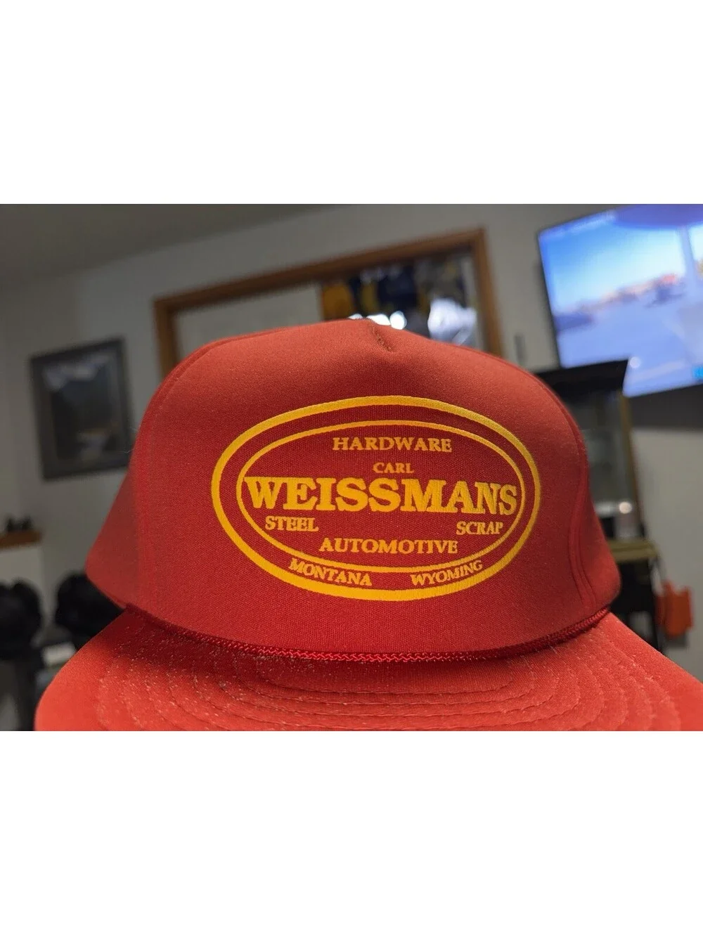 VTG Weissman Recycling Great Falls MT Hat Trucker SnapBack
